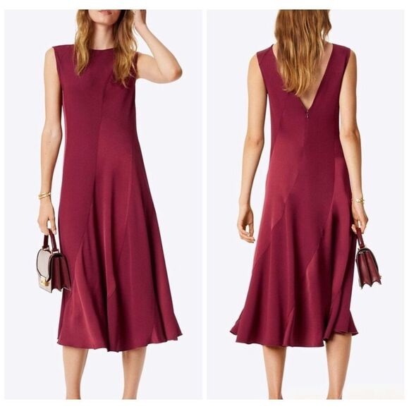 Tory Burch Hailee Midi Dress - Picture 1 of 8